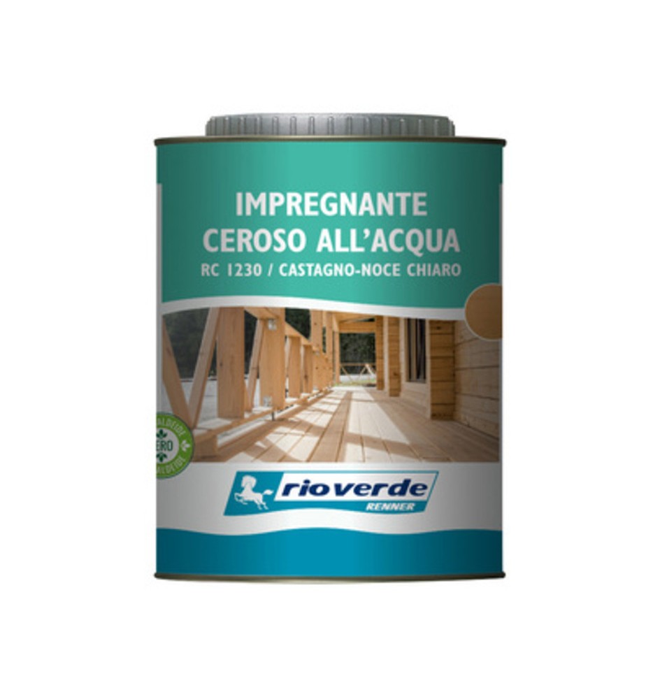 RIOVERDE RC 1230 IMPREGNANTE CEROSO 0,750 NOCE CH.