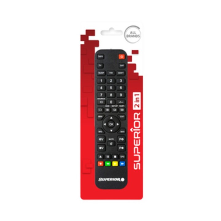 TELECOMANDO TV SUPERIOR PROGRAMMABILE 2 IN 1