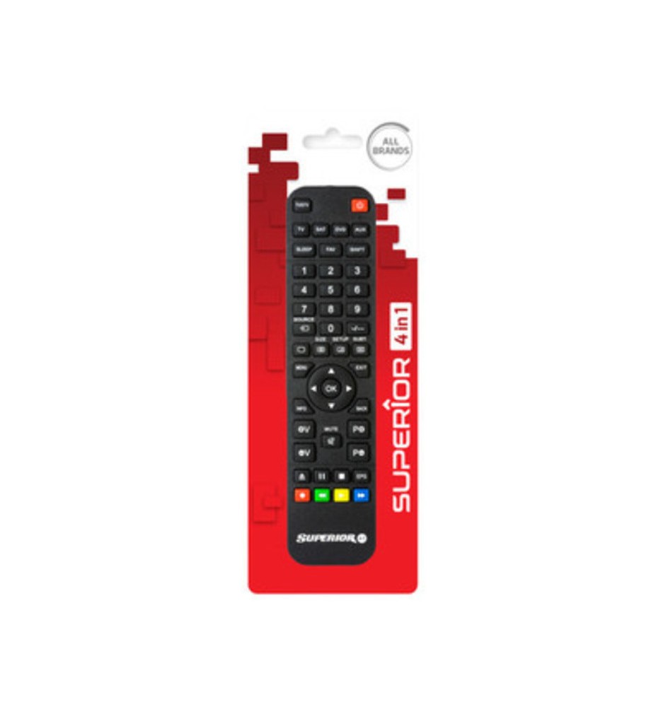 TELECOMANDO TV SUPERIOR PROGRAMMABILE 4 IN 1