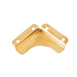 BL FERMASPECCHI LISCIO OTTONATO 30X30 MM 4 PZ