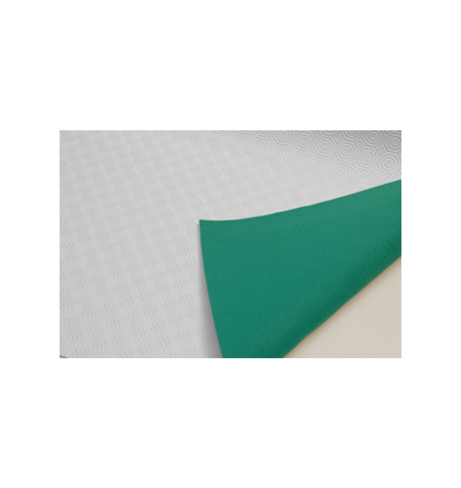 MOLLETTONE P/TAVOLO H 138 CM BIANCO/VERDE