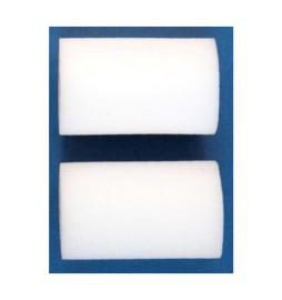 CONF. 2 RULLINI SPUGNA BIANCA 10 CM 1001-10K