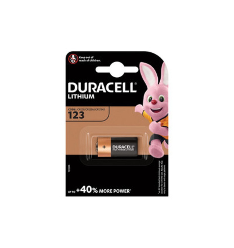 DURACELL BATT ALCALINA 123 LITHIUM