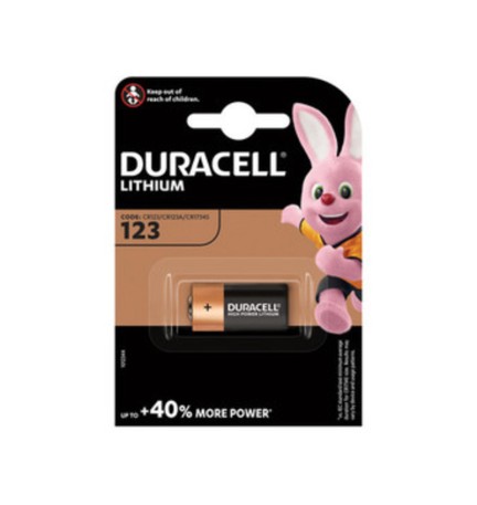 DURACELL BATT ALCALINA 123 LITHIUM