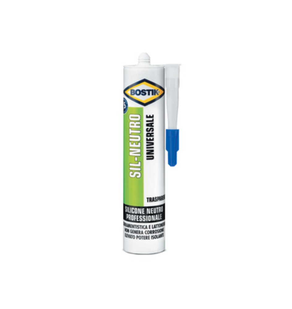 BOSTIK SIL-NEUTRO UNIVERSALE 300 ML TRASPARENTE