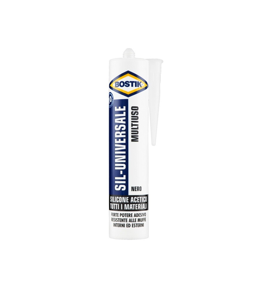 BOSTIK SIL-UNIVERSALE 280 ML NERO CARTUCCIA