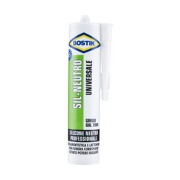 BOSTIK SIL-NEUTRO UNIVERSALE 300 ML GRIGIO