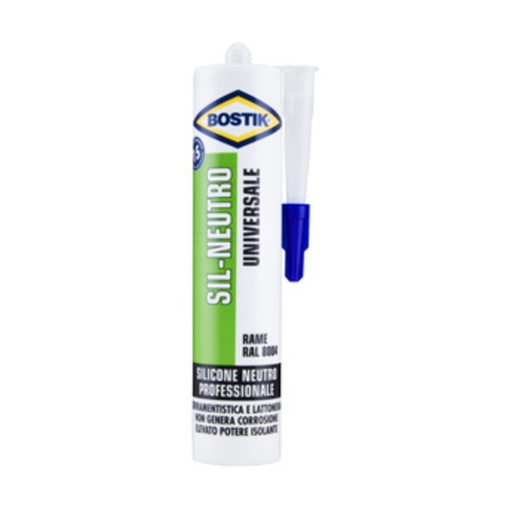 BOSTIK SIL-NEUTRO UNIVERSALE 300 ML RAME