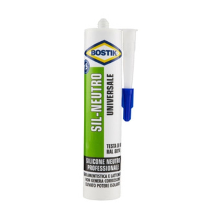 BOSTIK SIL-NEUTRO UNIVERSALE 300 ML TESTA DI MORO