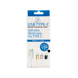 CAVO SOFT WIRE USB TYPE-C CARICA RAPIDA 150 CM