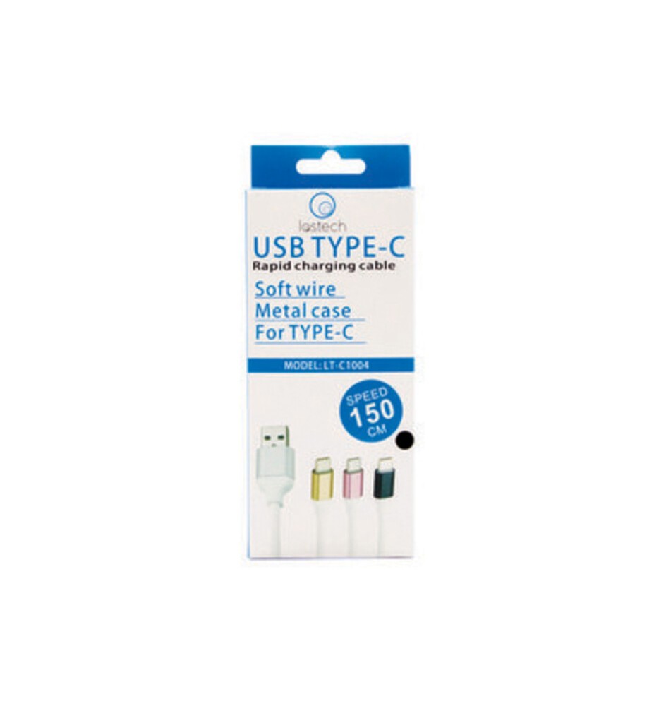 CAVO USB TYPE-C CARICA RAPIDA SOFT WIRE 150 CM