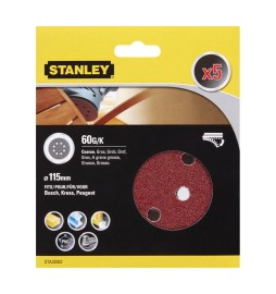STANLEY STA32002 5 DISCHI VEL ROT ORB 115 GR 60