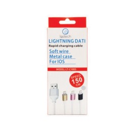 CAVO SOFT WIRE LIGHTNING CARICA RAPIDA 150 CM