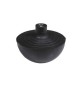 SFERA IN GOMMA CON NOTTOLINO IN OTTONE INCORPORATO Diam. Est. mm. 69,5