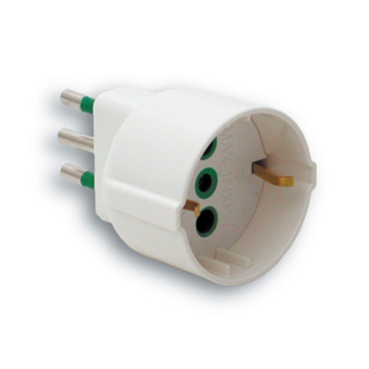 FME 87.130 BL ADATTATATORE 16A 2P+T SCHUKO *