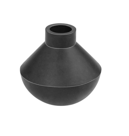 SFERA IN GOMMA NR NERA D. 63 D. Est. 63 mm H.62 Pass. 17,5
