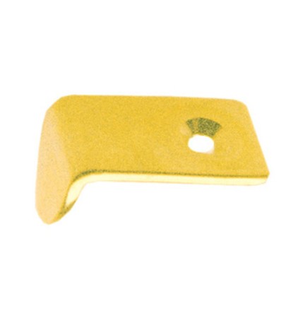 SC FERMASPECCHI AD UNGHIA OTTONE LUCIDO 4 PZ