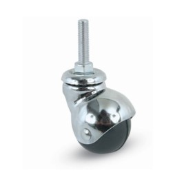 BL RUOTA MOBILE D 30 MM A CUFFIA 165/B PERNO 2 PZ