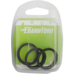 3 PZ GUARNIZIONI CONICHE NERE BLISTER pz.3 - Diam. mm 25