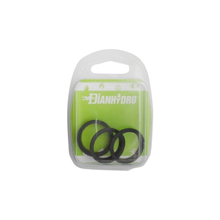 3 PZ GUARNIZIONI CONICHE NERE BLISTER pz.3 - Diam. mm 30