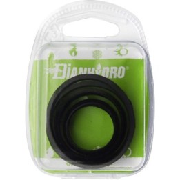 KIT MISTO GUARNIZIONI CONICHE NERE BLISTER pz.2 x Diam. (25 -32 -40)