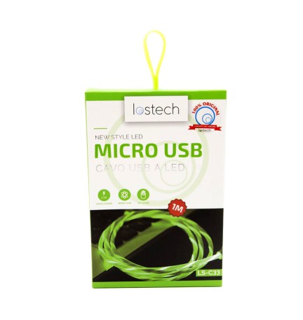 *CAVO LED MICRO USB CARICA RAPIDA CM.100