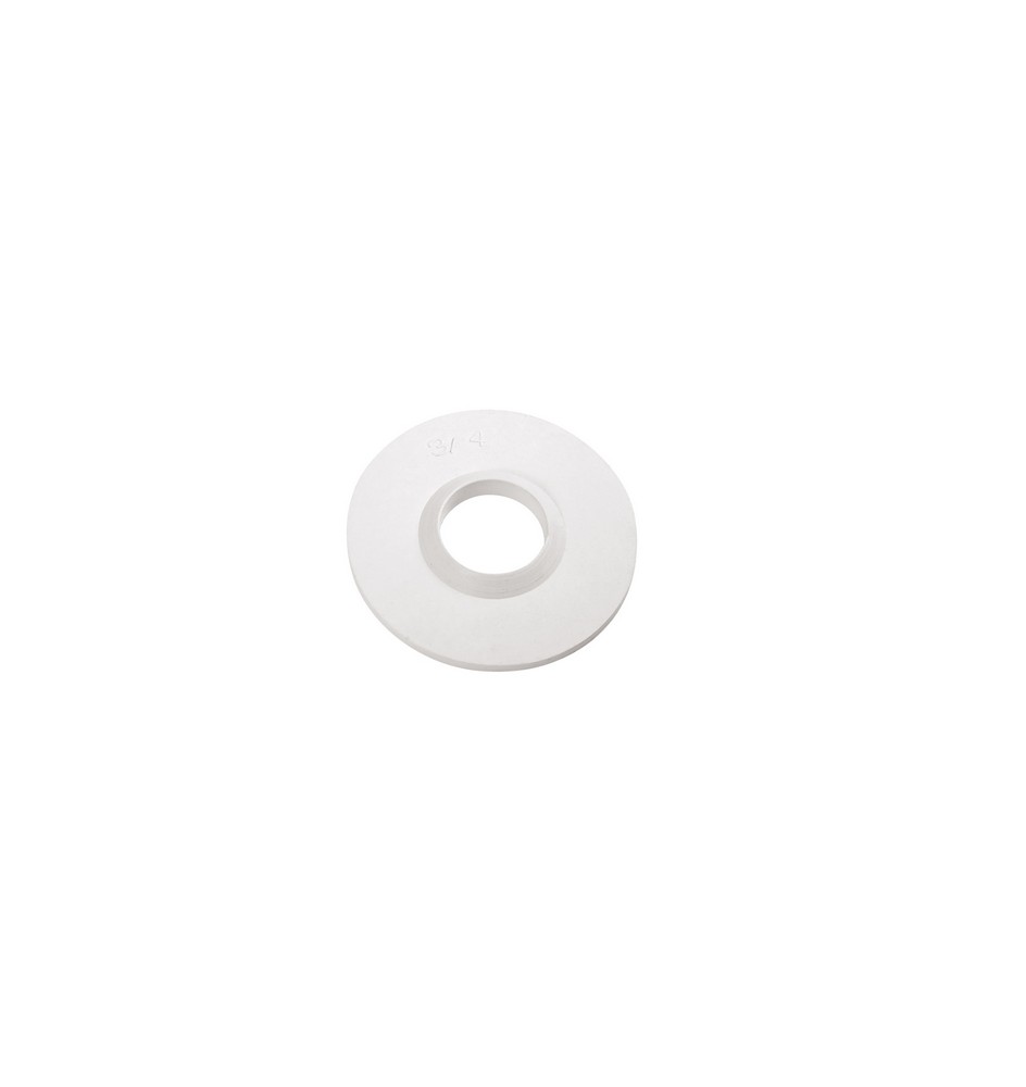 GUARNIZIONE IN GOMMA BIANCA CON BORDO LEGGERO 1"1/4 mm. 2,3