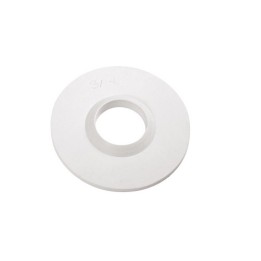 GUARNIZIONE IN GOMMA BIANCA CON BORDO LEGGERO 1"1/2 mm. 2,3