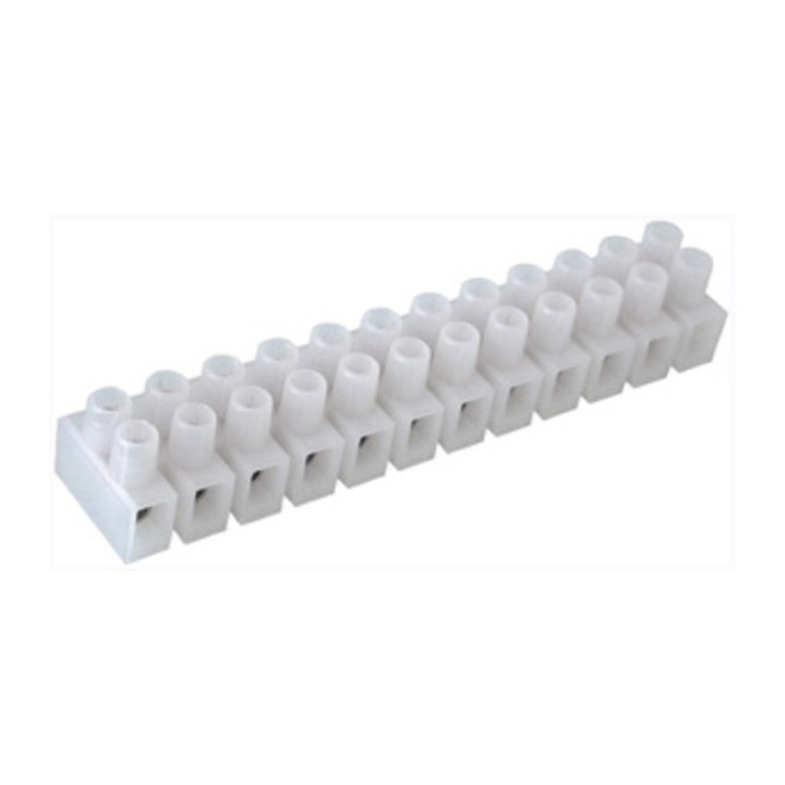 MORSETTIERA A 12 POLI SEZIONE MAX 2,5 MM