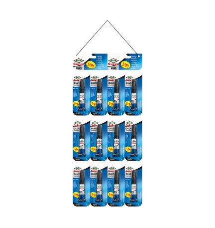 BOSTIK SUPER GLUE 3 G JUMBO CARD BLISTER