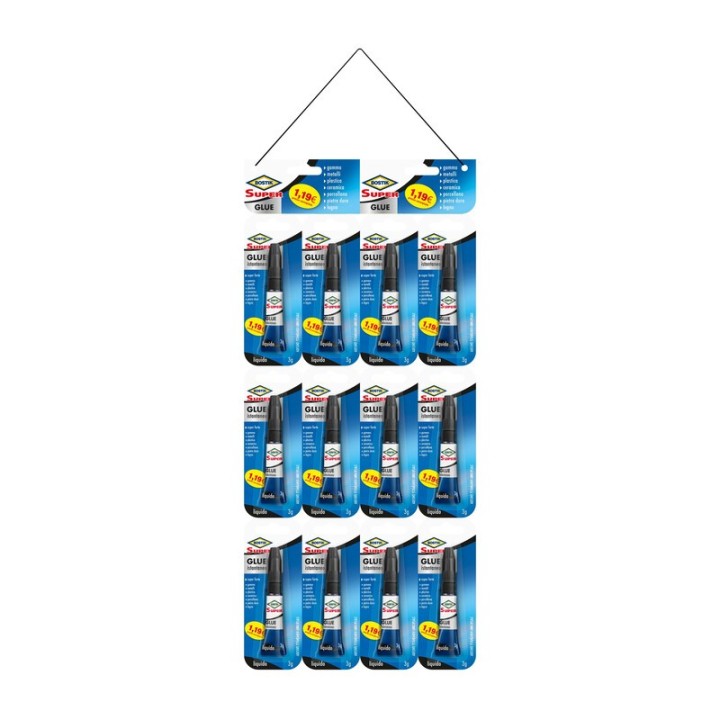 BOSTIK SUPER GLUE 3 G JUMBO CARD BLISTER