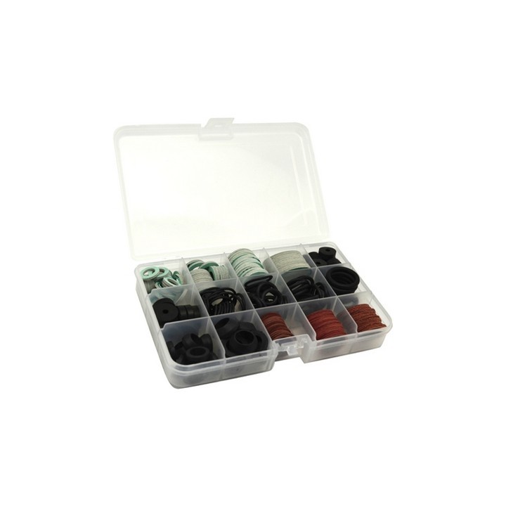 SCATOLA ASSORTITA 222 PZ GUARNIZIONI IN 15 MINI-BOX -