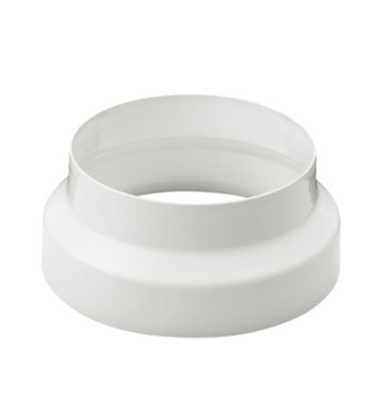 RIDUZIONE P/TUBO DI STUFA D 13/12 CM BIANCO