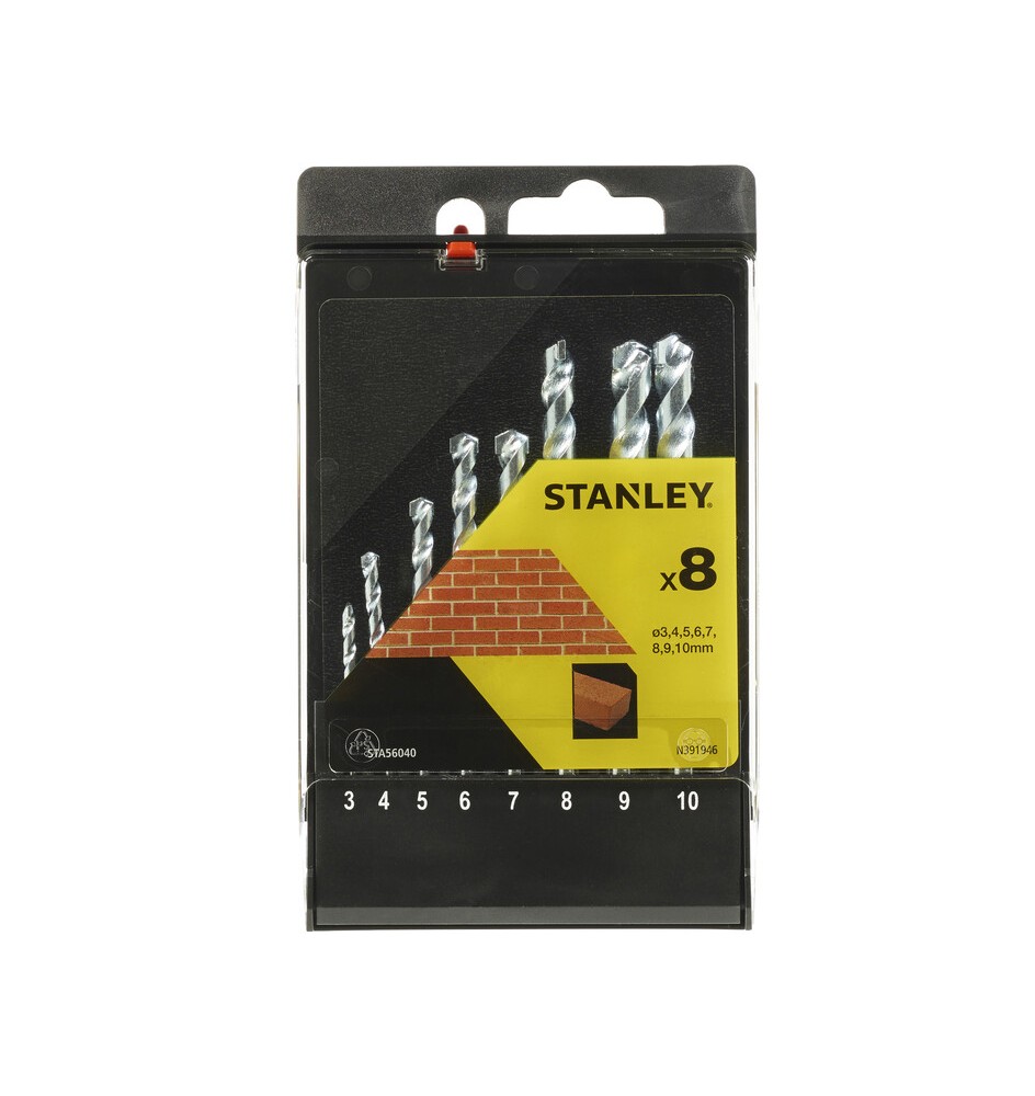 STANLEY STA56040 CASSETTA 8 PUNTE ZINCATE