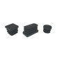 BL PUNTALE ALETTATO TONDO 20 MM NERO 10 PZ