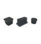 BL PUNTALE ALETTATO TONDO 22 MM NERO 8 PZ