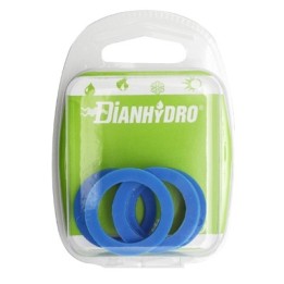 5 PZ GUARNIZIONI BLU SOFTPRENE MM 2 BLISTER pz. 5 x 1/2"