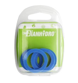 5 PZ GUARNIZIONI BLU SOFTPRENE MM 2 BLISTER pz. 5 x 1/2"