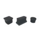 BL PUNTALE ALETTATO TONDO 25 MM NERO 8 PZ
