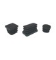 BL PUNTALE ALETTATO TONDO 28 MM NERO 8 PZ