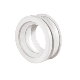 MORSETTO GOMMA BIANCA PER VASO Diam. Est. 60 Diam. Int. 40/45