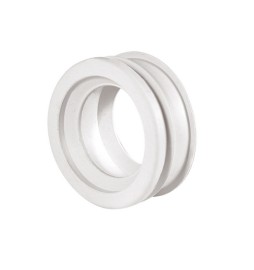 MORSETTO GOMMA BIANCA PER VASO Diam. Est. 60 Diam. Int. 40/45