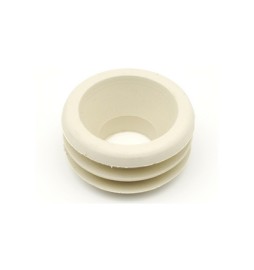 MORSETTO GOMMA BIANCO PER CANOTTI 32 -