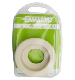 MORSETTO IN GOMMA NR BIANCA PER CANOTTI DIAM.30-44 BLISTER -