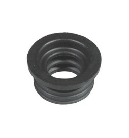 MORSETTO IN GOMMA NERA PER CANOTTI Diam. Est. mm. 40