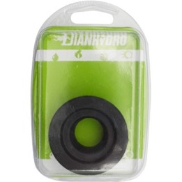 MORSETTO IN GOMMA NERA PER CANOTTI BLISTER Diam. Est. mm 40