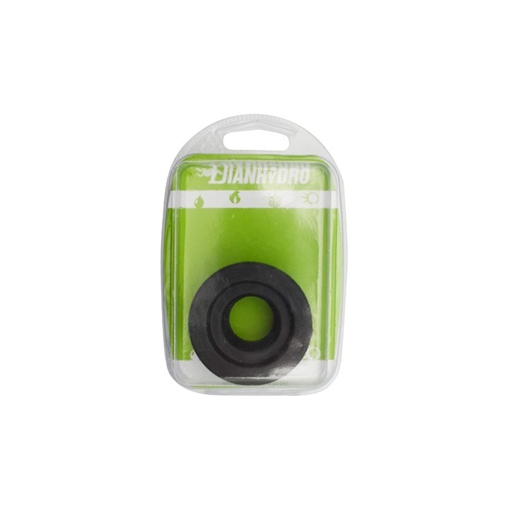 MORSETTO IN GOMMA NERA PER CANOTTI BLISTER Diam. Est. mm 40