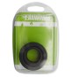 MORSETTO IN GOMMA NERA PER CANOTTI BLISTER Diam. Est. mm 50