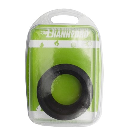 MORSETTO IN GOMMA NERA PER CANOTTI BLISTER Diam. Est. mm 50