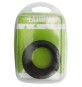 MORSETTO IN GOMMA NERA PER CANOTTI BLISTER Diam. Est. mm 50